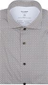 OLYMP Chemise Level 5 Impression Beige 219654-22 commander en ligne | Suitable