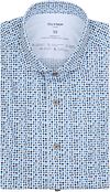 Olymp Luxor Shirt Circles Blue 122634-22 order online | Suitable