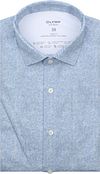 OLYMP Shirt Level 5 24/Seven Herringbone Blue order online | 201284-13 | Suitable Lithuania
