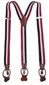 Suitable Luxe Suspenders Red White Blue Product