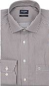 Olymp Chemise Luxor Rayures Marron 135874-28 commander en ligne | Suitable