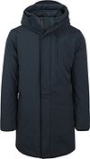 KnowledgeCotton Apparel Climate Shell Coat Navy 92373-1001 Total Eclipse order online | Suitable