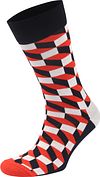 Happy Socks Chaussettes Blocs Rouge FIO01-6550 commander en ligne | Suitable