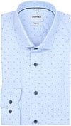 Olymp Level 5 Shirt Print Light Blue 212834-11 order online | Suitable