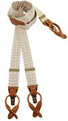 Sir Redman Suspenders Combi Pack Dapper Dot Beige Product / Detail