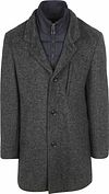 Suitable Caleb Coat Wool Herringbone Gray SPE24301CA06ST-290 order online | Suitable