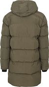 Superdry Long Puffer Jacket Hooded Black Product / Achterkant
