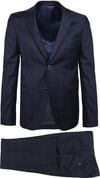 Suitable Kostuum Strato Tou Wol Ruit Navy SPE173028TO82 -290 online bestellen | Suitable
