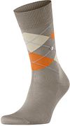 Burlington Manchester Socks Checkered Grey 4180 21088-4180 order online | Suitable
