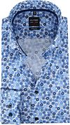 OLYMP Shirt Level 5 Body Fit Blue Dessin 205854-19 order online | Suitable