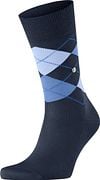 Burlington Manchester Socken Kariert Blau 6120 21088-6120 kaufen | Suitable