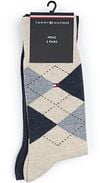 Tommy Hilfiger 2-Pack Sokken Beige Melange Verpakking