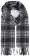BarbourScarfs Tartan Lambswool Grey USC0001-TN27 order online | Suitable