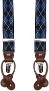 Suitable Luxe Bretels Ruiten Navy SUS-Y-LUX-3,5 cm check blue kopen | Suitable