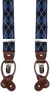 Suitable Luxe Hosenträger Karos Navy SUS-Y-LUX-3,5 cm check blue kaufen | Suitable