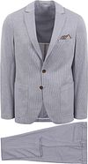 Suitable Costume Flex Bleu Pied De Poule SPE231028FL20ST-240 blue commander en ligne | Suitable
