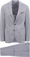 Suitable Suit Flex Pied De Poule Blue SPE231028FL20ST-240 blue order online | Suitable