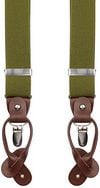Suitable Luxe Bretels Groen SUS-Y-LUX-3,5 cm olive 6040 kopen | Suitable