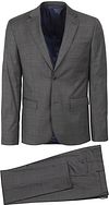 Suitable Suit Toulon Wool Check Grey Brown SPE223028TO36ST-940 order online | Suitable