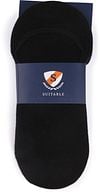 Füßlinge/ Sneaker Socken Schwarz im 6er-Pack aus Bio-Baumwolle Product / Detail