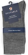 Suitable Merino Sokken Grijs 2-Pack Product / Detail