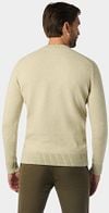 No Excess Sweater Jacquard Ecru Model / Achterkant