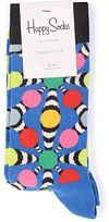 Happy Socks Chaussettes Illusion Gros Pois Verpakking
