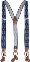 Suitable Luxe Suspenders Checks Navy Product / Detail