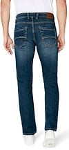 Gardeur Batu Jeans Indigo Blue Superflex Modern Fit Model / Achterkant