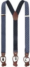 Suitable Luxe Suspenders Denim Dots Product