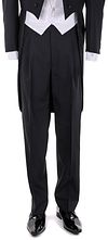 Suit Black Smoking Pantalon 45/55 order online | Suitable