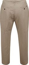 Dstrezzed James Chino Linen Taupe Product / Achterkant