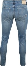 Cast Iron Riser Jeans Light Blue FBW Product / Achterkant