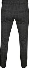 Mac Chino Griffin Checks Anthracite Product / Achterkant