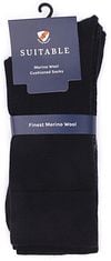 Suitable Merino Sokken Navy 6-Pack Verpakking