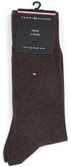 Tommy Hilfiger 2-Pack Sokken bruin Verpakking