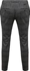 Alberto Rob Stretch Broek Ruiten Antraciet Product / Achterkant