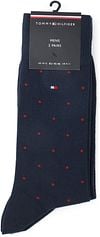 Tommy Hilfiger 2-Pack Sokken Blauw 002 Verpakking