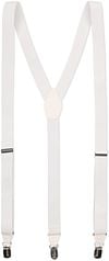 Suitable Suspenders White Y-model Product / Detail