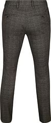 Alberto Rob Chino Checks Grey Brown Product / Achterkant