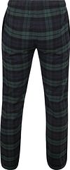 Steppin' Out Lounge-Hose kariert Dunkelblau Grün Product / Achterkant