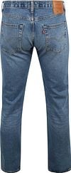 Levi’s 501 Broek Regular Fit Mid Blauw Product / Achterkant