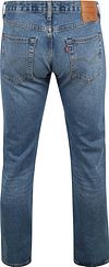 Levi's Pantalon 501 Coupe Regular Mid Bleu Product / Achterkant