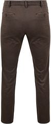 Meyer Chino Bonn Druck Taupe Product / Achterkant