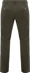 Meyer Chino Bonn Twill Vert Olive Product / Achterkant