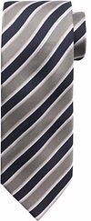 Silk Tie Stripes F82-10 F82-10 Grey Stripe order online | Suitable