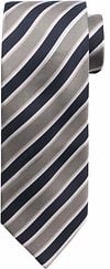 Stropdas Zijde Streep F82-10 F82-10 Grey Stripe kopen | Suitable