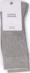 Colorful Standard Sokken Heather Grey Verpakking