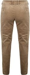 Suitable Chino Plato Corduroy Beige Product / Achterkant