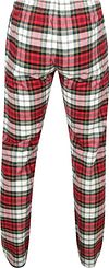 Steppin' Out Lounge-Hose Kariert Rot Product / Achterkant